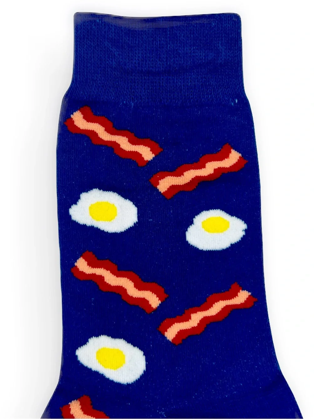 NWOT Sizzling Style! Fun Bacon and Fried Egg Pattern Socks – Breakfast Pattern